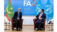 Minister of Economy and Finance meets FAO Director-General