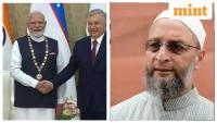 ‘Country from where Babur came’: Owaisi takes dig at BJP, RSS over Modi’s Uzbek honour