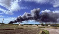 A defense plant is on fire in Poland. This is becoming a trend.