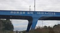 Artist behind iconic M4 bridge graffiti dies
