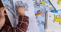 Business launches first fabric colouring books for toddlers