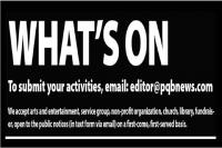 WHAT’S ON: A list of PQB community events, week of Aug. 30, 2026