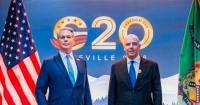 Exclusive: Scott Bessent, Russian Finance Minister Anton Siluanov Meet at G20