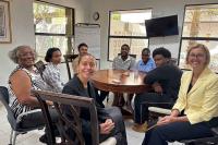 Governor hosts students heading for UK to study