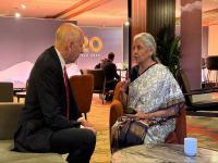 Nirmala Sitharaman meets UK Chancellor John Healey on G20 Finance Ministers’ Meet sidelines