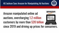 Attorney General Jeff Jackson Sues Amazon Over $20 Billion Ad-Rigging Scheme