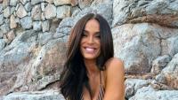 Vicky Pattison leaves little to the imagination as she unbuttons her top on sizzling holiday