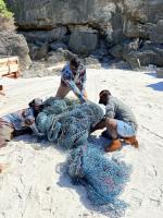Indigenous rangers pull killer ‘ghost nets’ from Australia’s northern coast
