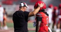 Morgan Scalley dishes on home head coaching debut, team health and administrative support