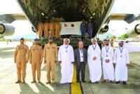 Qatari Armed Forces aircraft arrives in Nepal with aid for flood victims
