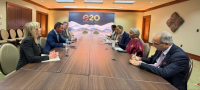 Indian Finance Minister Sitharaman Promotes India As Global Hub For Manufacturing And Innovation
