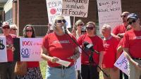 Southern Maine Community College faculty say there is a pay discrepancy