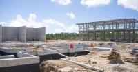 PM DAVIS and Ministers visit the country’s first hybrid solar + LNG power plant at Wilson City Abaco…