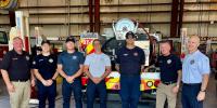 Florida firefighters deploy to Texas to battle Ross Fire