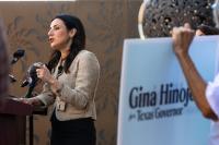 Texas governor candidate Hinojosa calls for special session on data centers during El Paso campaign stop