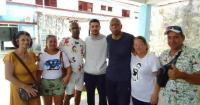 Political prisoner Andy García Lorenzo is released after more than 20 hours of detention in Santa Clara