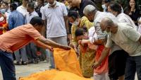 Nepal floods: Families struggle to identify victims amid crisis