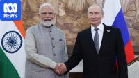 India's PM Modi calls on Putin to end war in Ukraine