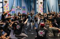 Over 100 New Yorkers are coming together to create a live album in Central Park