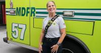 Lázara Viera, a Latina who built her career in Miami-Dade, is retiring after 27 years as a firefighter
