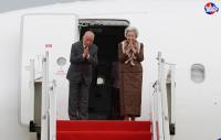 Cambodian Monarchs Leave for Medical Checkup in Beijing