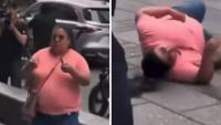 New York Times Square Attack: Video Shows Exact Moment When Woman With 2 Knives Was Shot Dead By Police After She Killed One, Injured Another