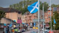 Hundreds of flags removed from lampposts across Scotland as immigration protests 'spike'