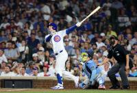 Chicago Cubs outslug Milwaukee Brewers in a 17-3 blowout win to cap National League record home run month