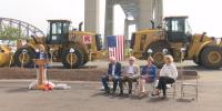 Minnesota and Wisconsin lawmakers hold groundbreaking for Blatnik rebuild