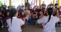 Polynesian dance academy gives back during Samoa tour