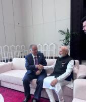 PM Modi holds talks with Tajikistan, Laos Presidents in Bishkek