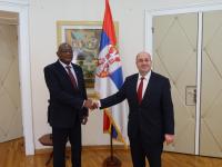 Kozarev Meets with São Tomé and Príncipe’s Minister of Defence and Internal Affairs