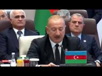 Azerbaijan’s Aliyev complains about UN, speaks in Bishkek about conflict with Armenia