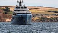 Tourists upset as billionaire's £200m yacht 'blocks' stunning Devon sea views