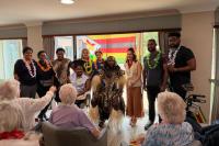 Littlehampton care home launches Tour the World programme with special visit from Zimbabwean chief