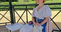 Cirencester Art Society members enjoy outdoor portrait painting day