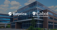 Cabot Wealth Management Becomes First Customer to Leverage Ridgeline Intelligent Outcomes