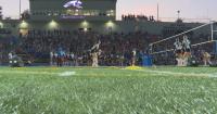 Fort Madison and Holy Trinity Catholic take part in historic outdoor high school volleyball game in southeast Iowa