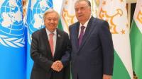 Tajikistan President Rahmon Discusses Afghanistan Border Security With UN Chief