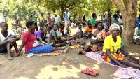 Displaced families at South Sudan-Uganda border seek food, healthcare and education