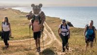 Hiking 'tiger man' heading for Tavistock