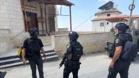 Israel Police arrest eight suspected extremist vandals after graffiti sprayed on West Bank mosque