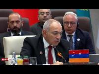 Armenia PM at SCO+ summit: We are working with Turkey, Azerbaijan to open communications
