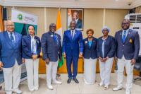 New lions club international governor begins regional tour in Côte d’Ivoire