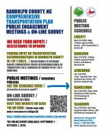Comprehensive Transportation Plan Public Input Wanted