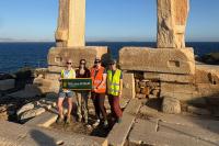 Digging into the past: Faculty and student researchers investigate Greek site