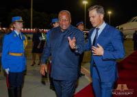 Ghana: President Mahama arrives in Belgrade for 65th Non-Aligned Movement Summit