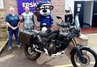 Motorcyclist sets off on 7000-mile journey to raise funds for veterans
