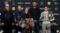 Katie Taylor v Flora Pili press conference live stream as fighters face off ahead of Croke Park bout