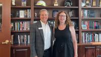 Oregon House Speaker tours SOU campus
